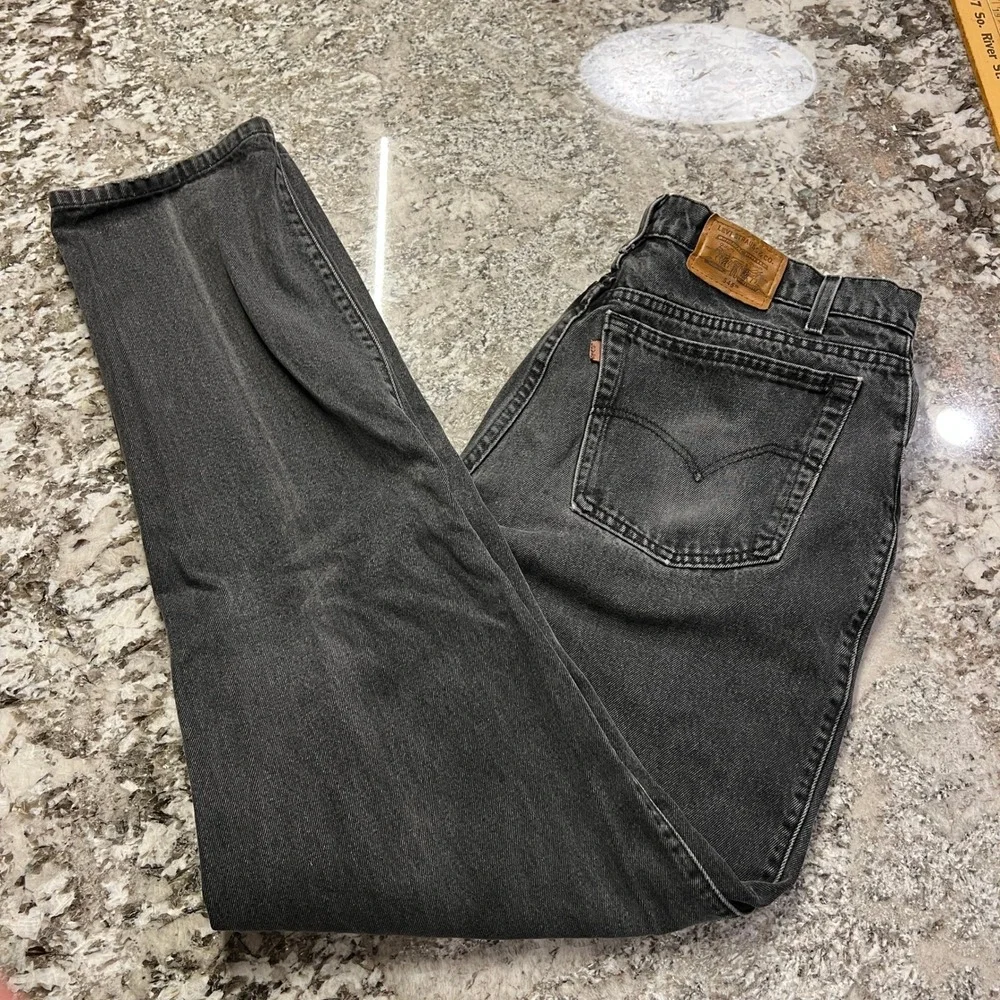vintage 1990s Levi's 560 brown tab Denim Jeans 38x38